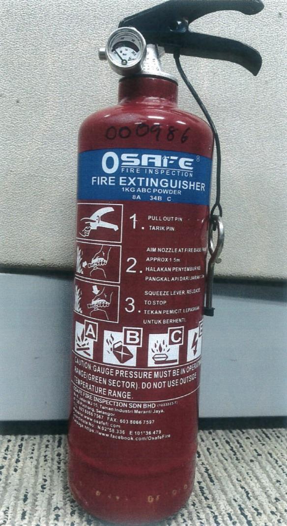 Red Fire Extinguisher