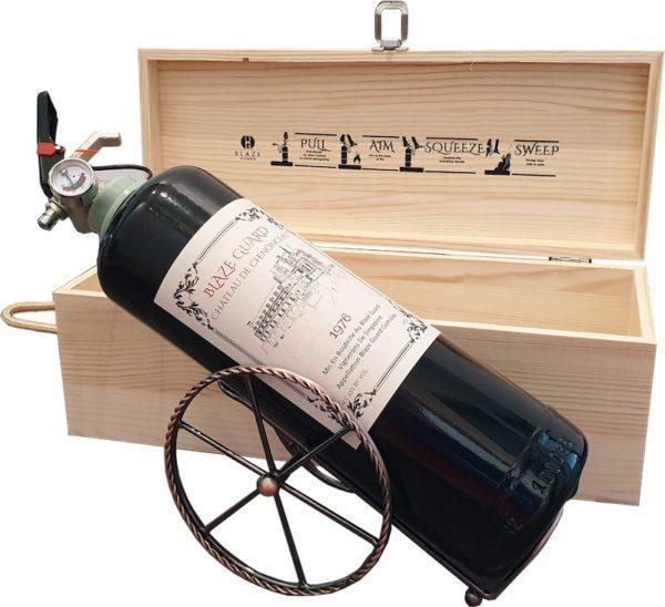 Red Wine Bottle Fire Extinguisher