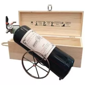 Red Wine Bottle Fire Extinguisher