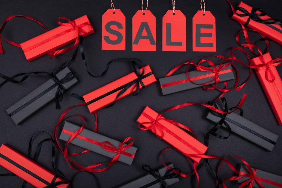 red sale tag